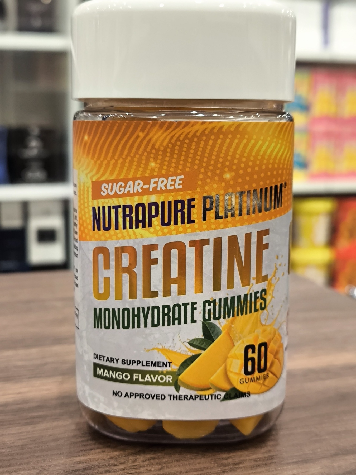 NUTRAPURE CREATINE MONOHYDRATE 60 GUMMIES