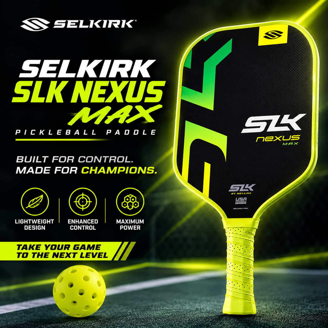 Selkirk Nexus Max Pickleball Paddle
