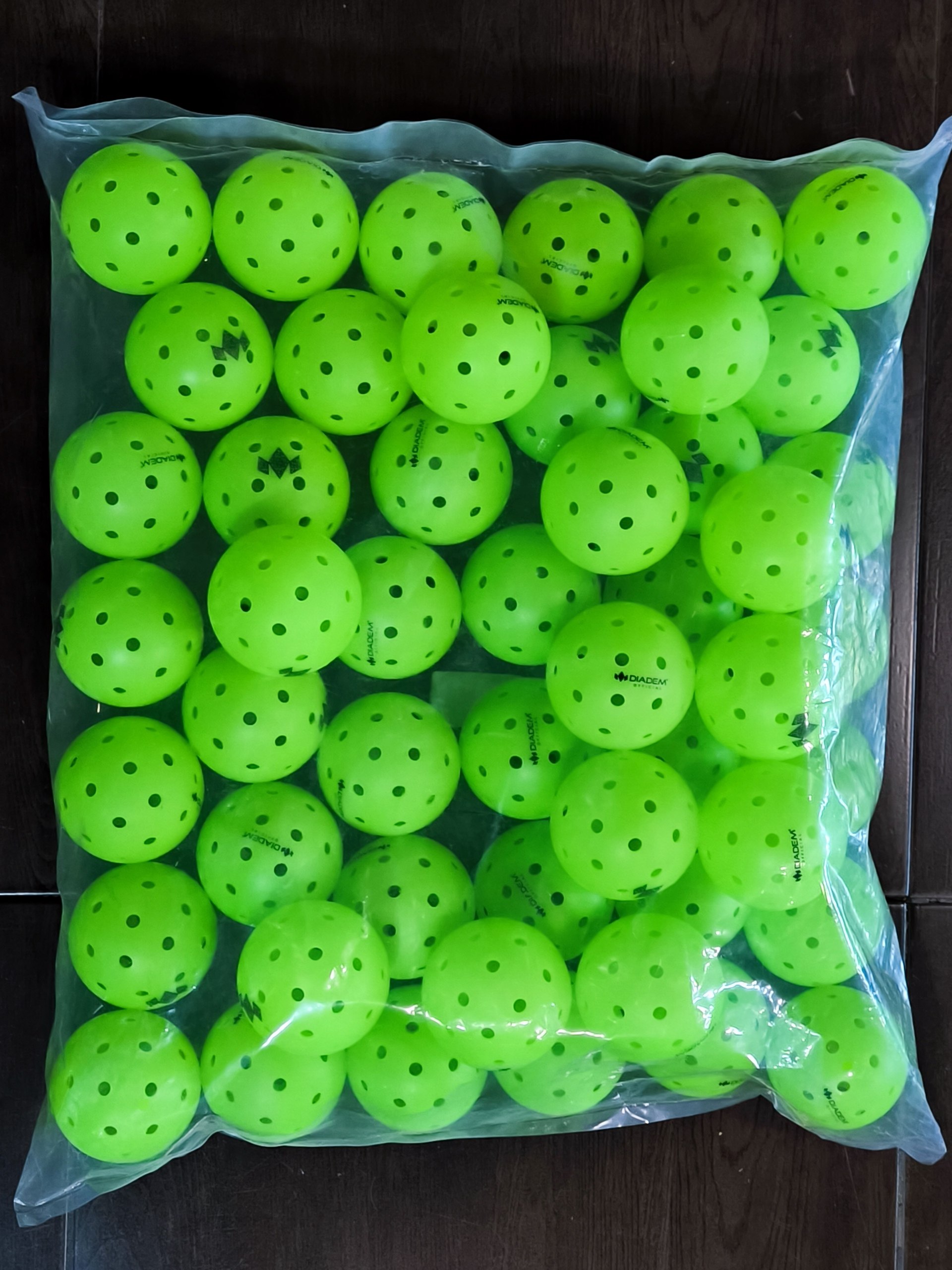 Diadem Pickleball Ball Green 50Pcs Packs