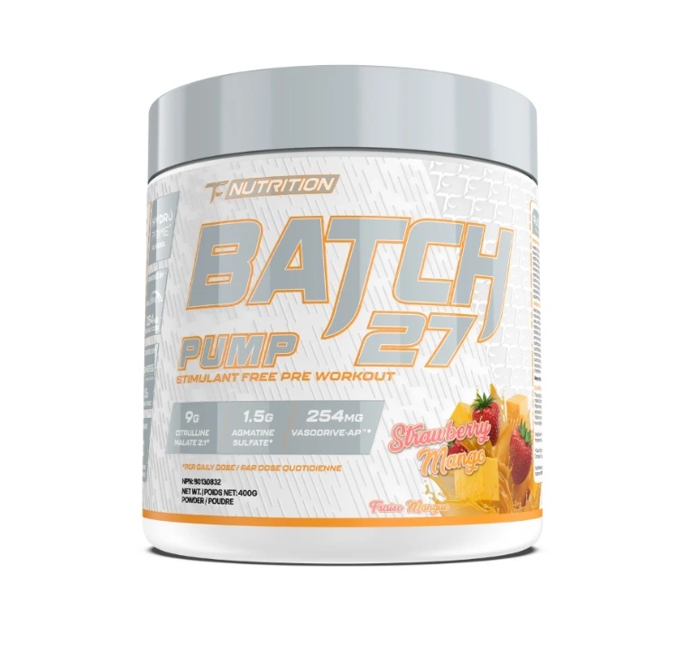 Tc Nutrition Batch27 Pump Stim Free